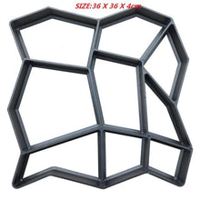 Load image into Gallery viewer, Garden Walk Pavement Mold DIY Manually Paving Cement Brick Stone Road Concrete Molds Path Maker Reusable DIY Manually Paving