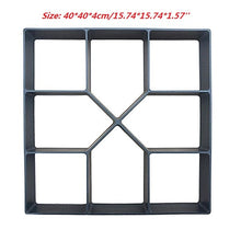 Load image into Gallery viewer, Garden Walk Pavement Mold DIY Manually Paving Cement Brick Stone Road Concrete Molds Path Maker Reusable DIY Manually Paving