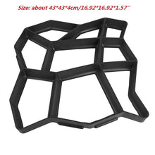 Load image into Gallery viewer, Garden Walk Pavement Mold DIY Manually Paving Cement Brick Stone Road Concrete Molds Path Maker Reusable DIY Manually Paving