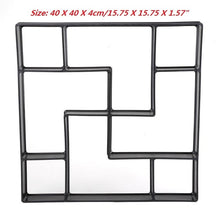 Load image into Gallery viewer, Garden Walk Pavement Mold DIY Manually Paving Cement Brick Stone Road Concrete Molds Path Maker Reusable DIY Manually Paving